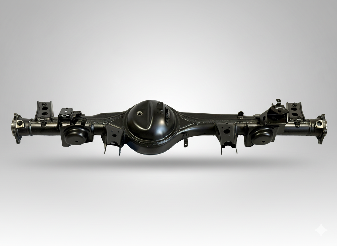 Transaxle acterzijde