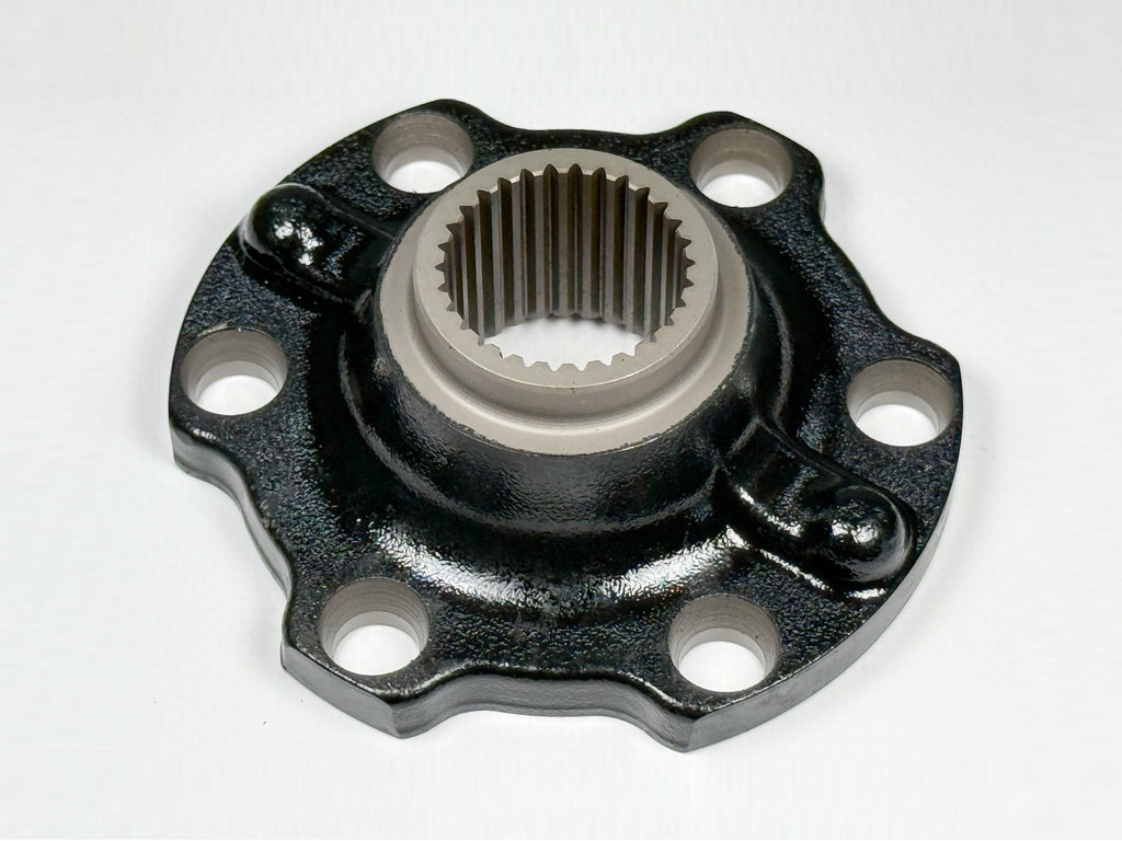 Aandrijfas voorzijde naafdeksel