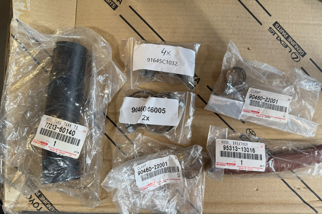 Secundaire brandstoftank set