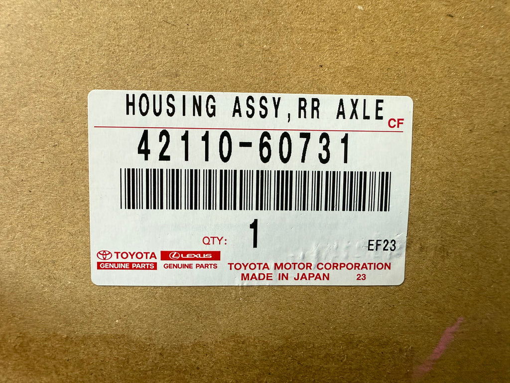 Transaxle acterzijde