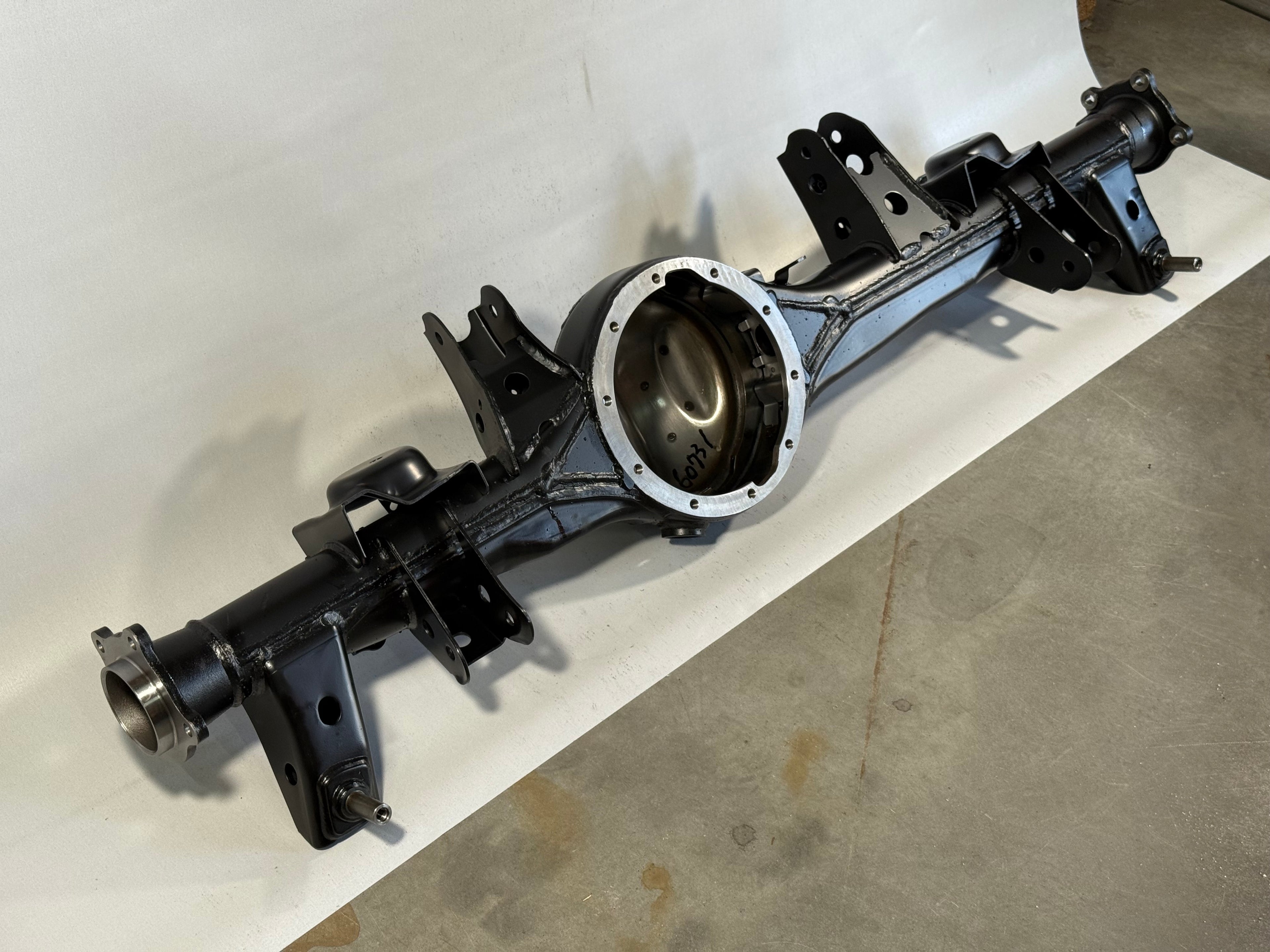 Transaxle acterzijde