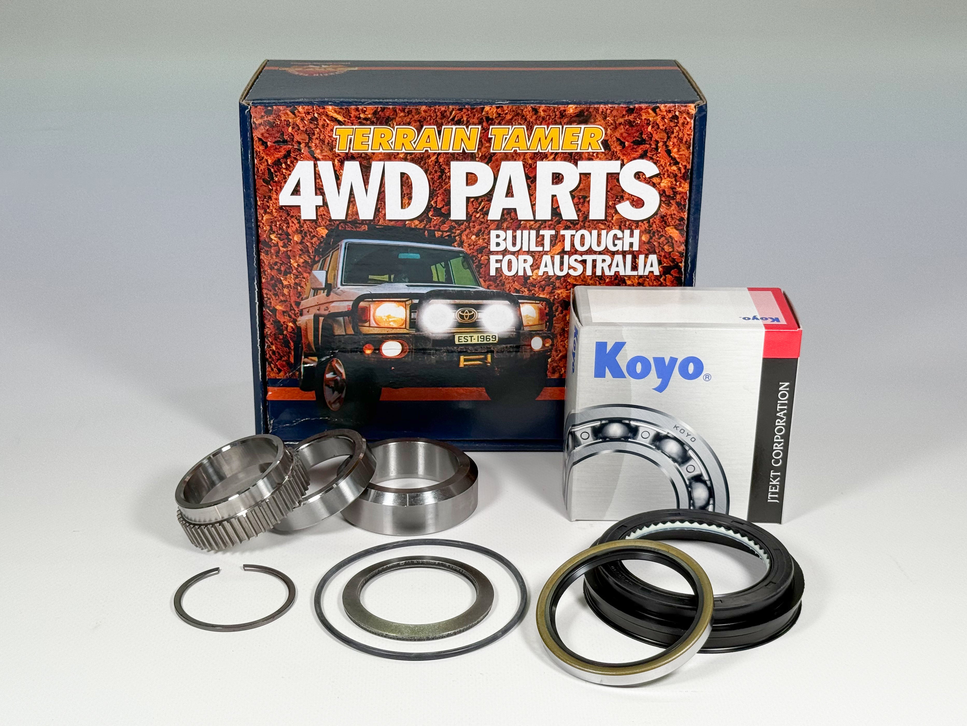 Wiellagerset achterzijde